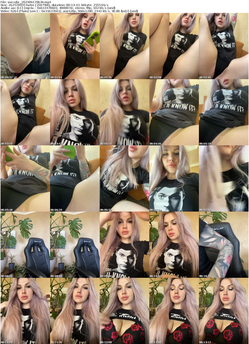 Preview thumb from succubz on 2023-06-17 @ bongacams