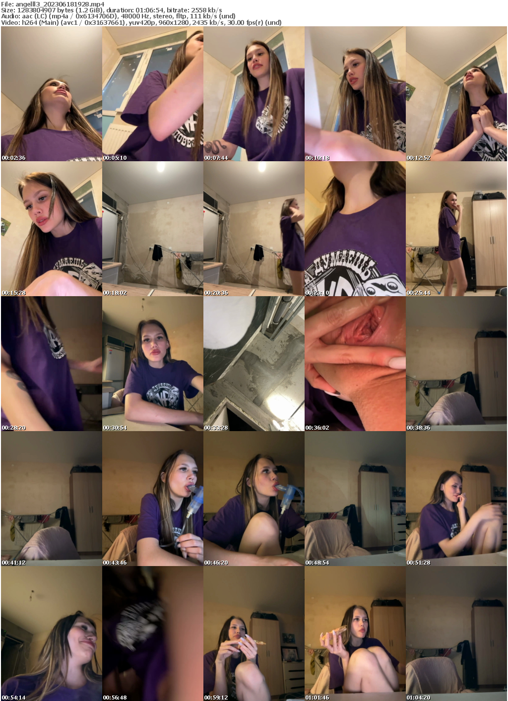Preview thumb from angelll3 on 2023-06-18 @ bongacams