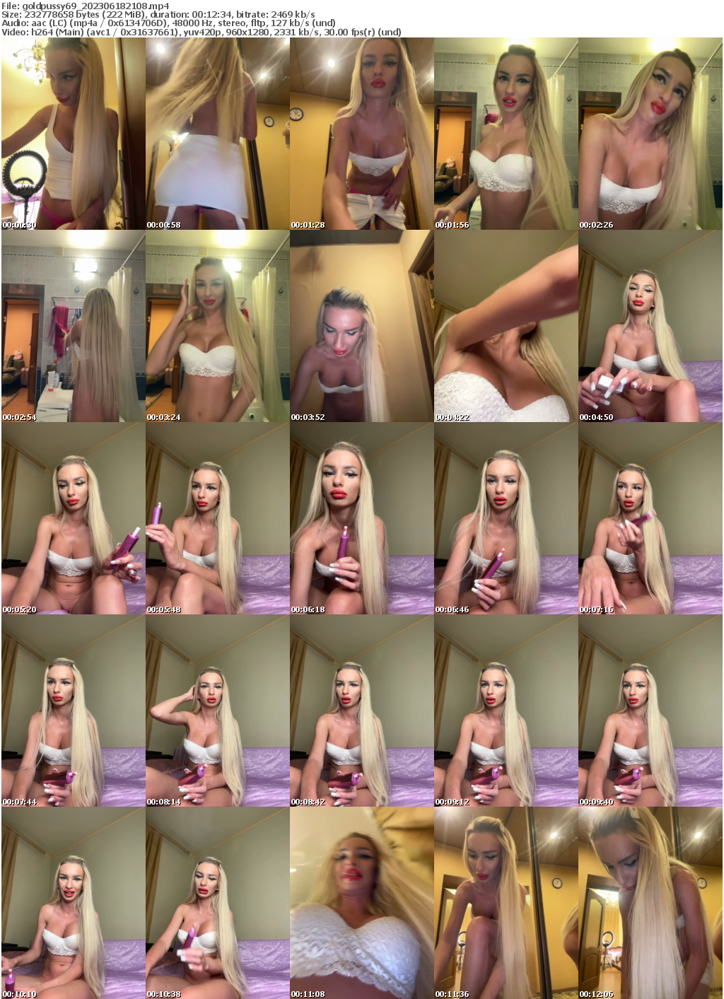 Preview thumb from goldpussy69 on 2023-06-18 @ bongacams