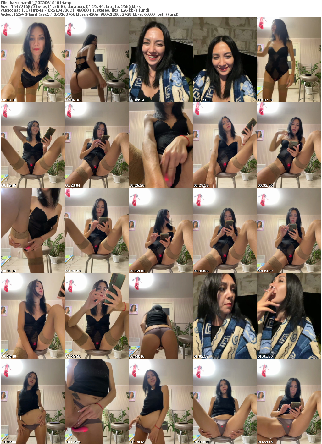 Preview thumb from karolinamilf on 2023-06-18 @ bongacams