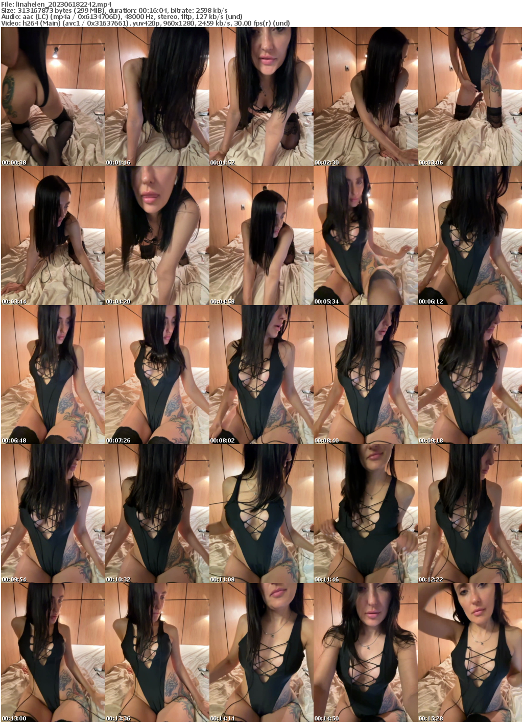 Preview thumb from linahelen on 2023-06-18 @ bongacams