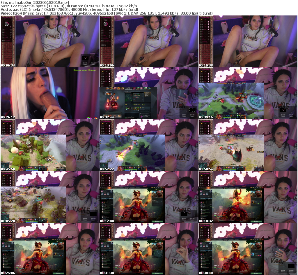 Preview thumb from malinabo0m on 2023-06-18 @ bongacams