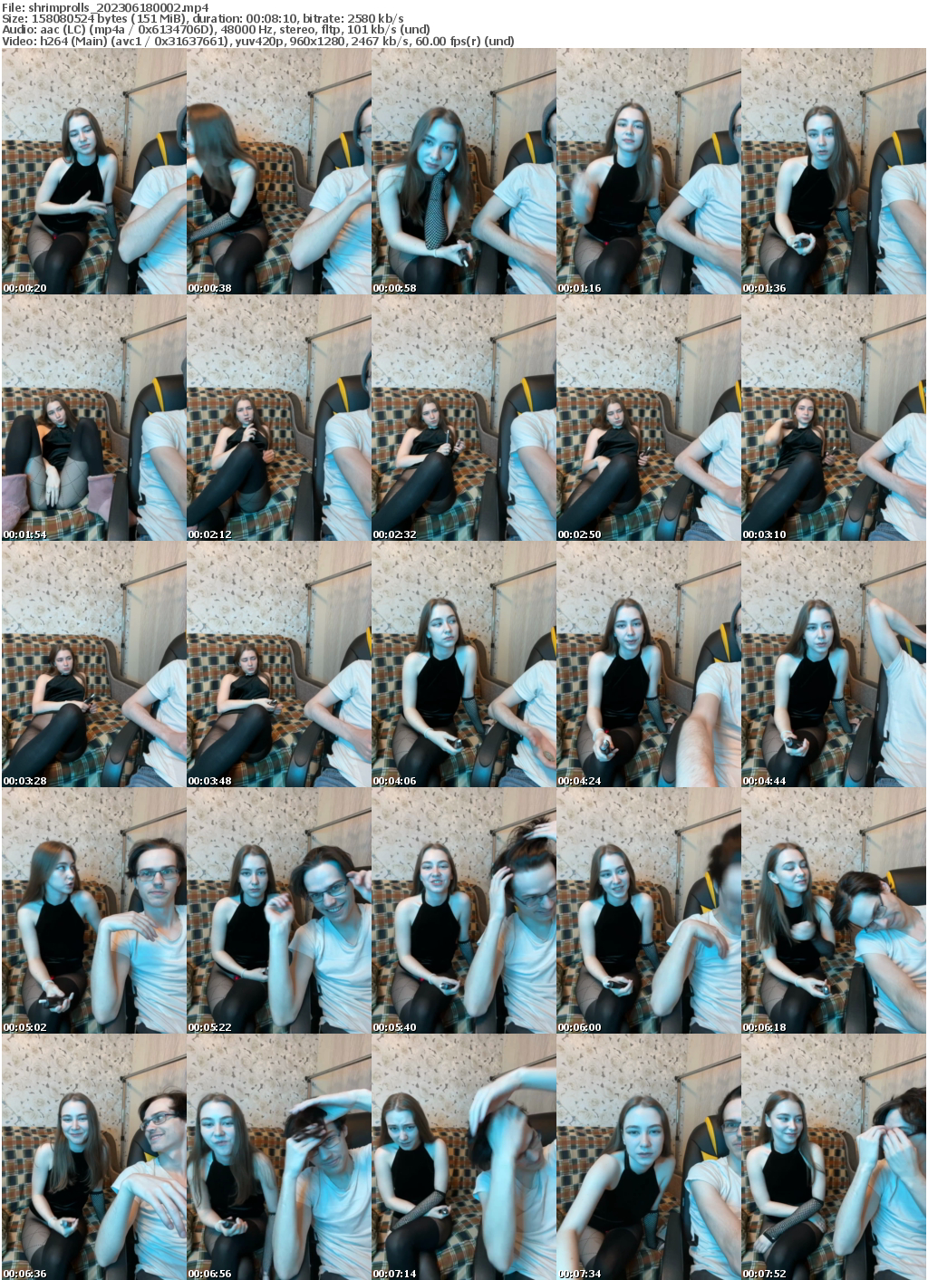 Preview thumb from shrimprolls on 2023-06-18 @ bongacams