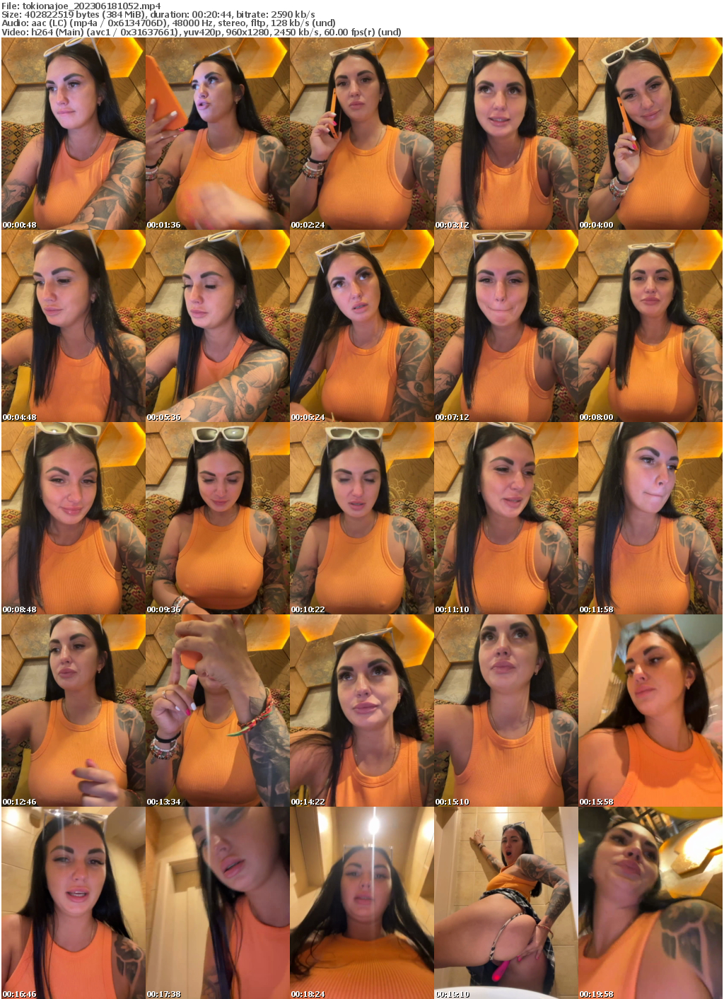 Preview thumb from tokionajoe on 2023-06-18 @ bongacams