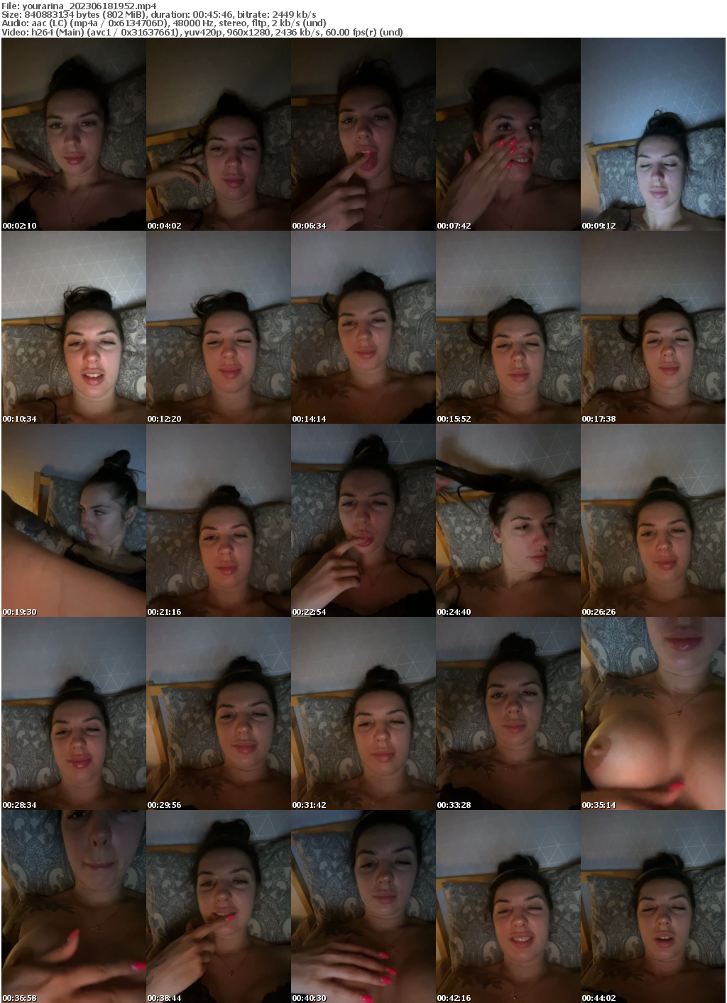 Preview thumb from yourarina on 2023-06-18 @ bongacams