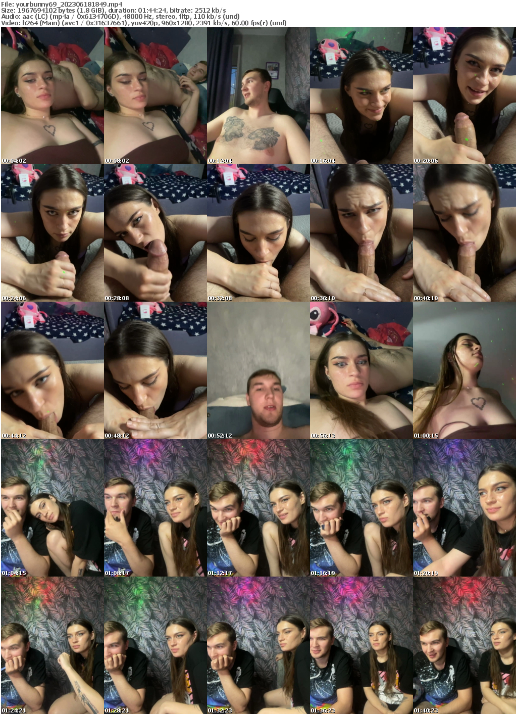 Preview thumb from yourbunny69 on 2023-06-18 @ bongacams