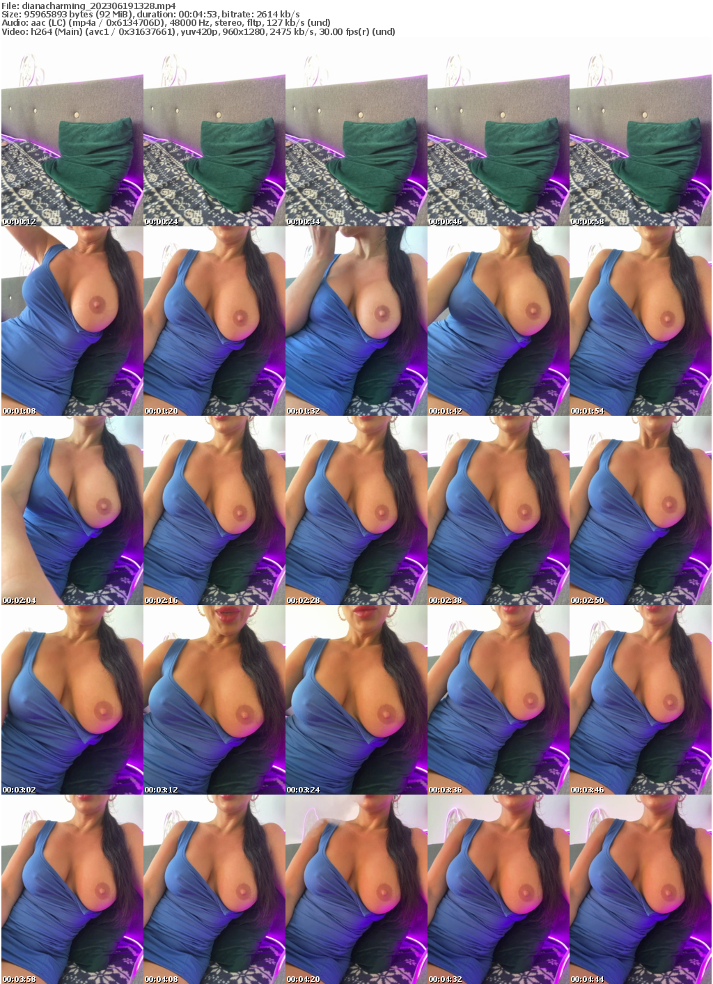 Preview thumb from dianacharming on 2023-06-19 @ bongacams