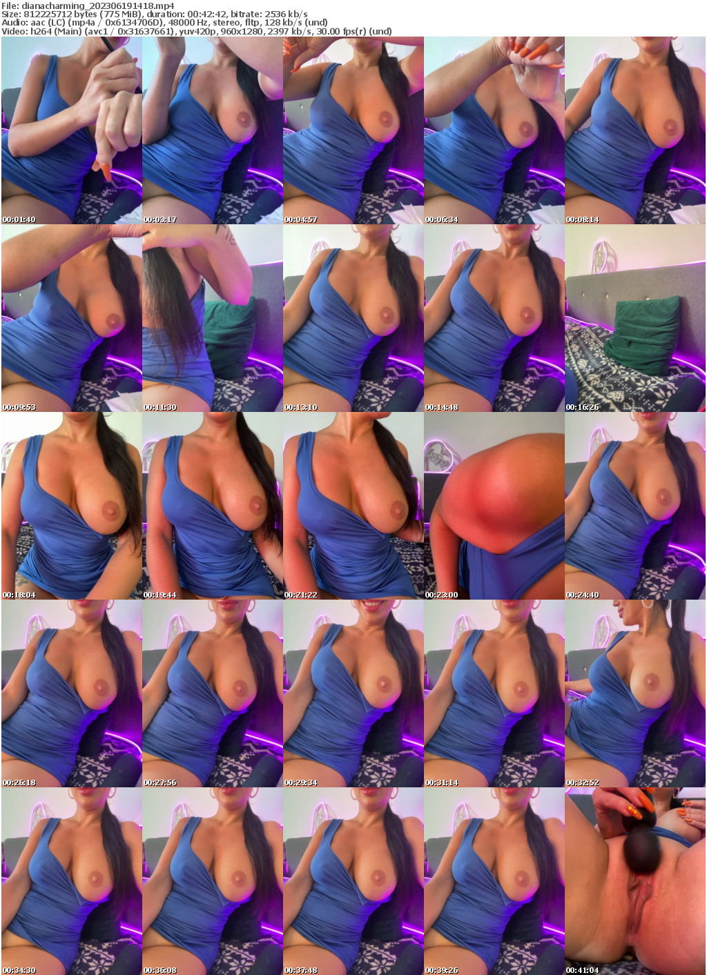 Preview thumb from dianacharming on 2023-06-19 @ bongacams