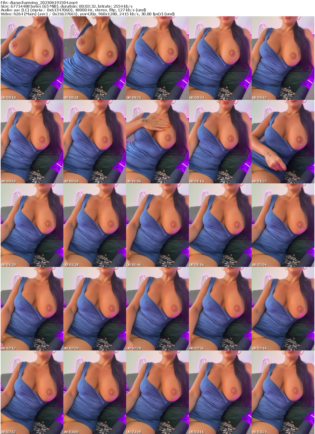 Preview thumb from dianacharming on 2023-06-19 @ bongacams