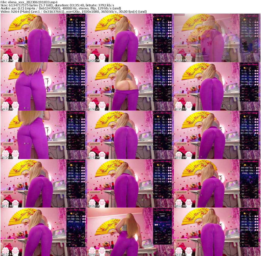 Preview thumb from elena_xxx on 2023-06-19 @ bongacams