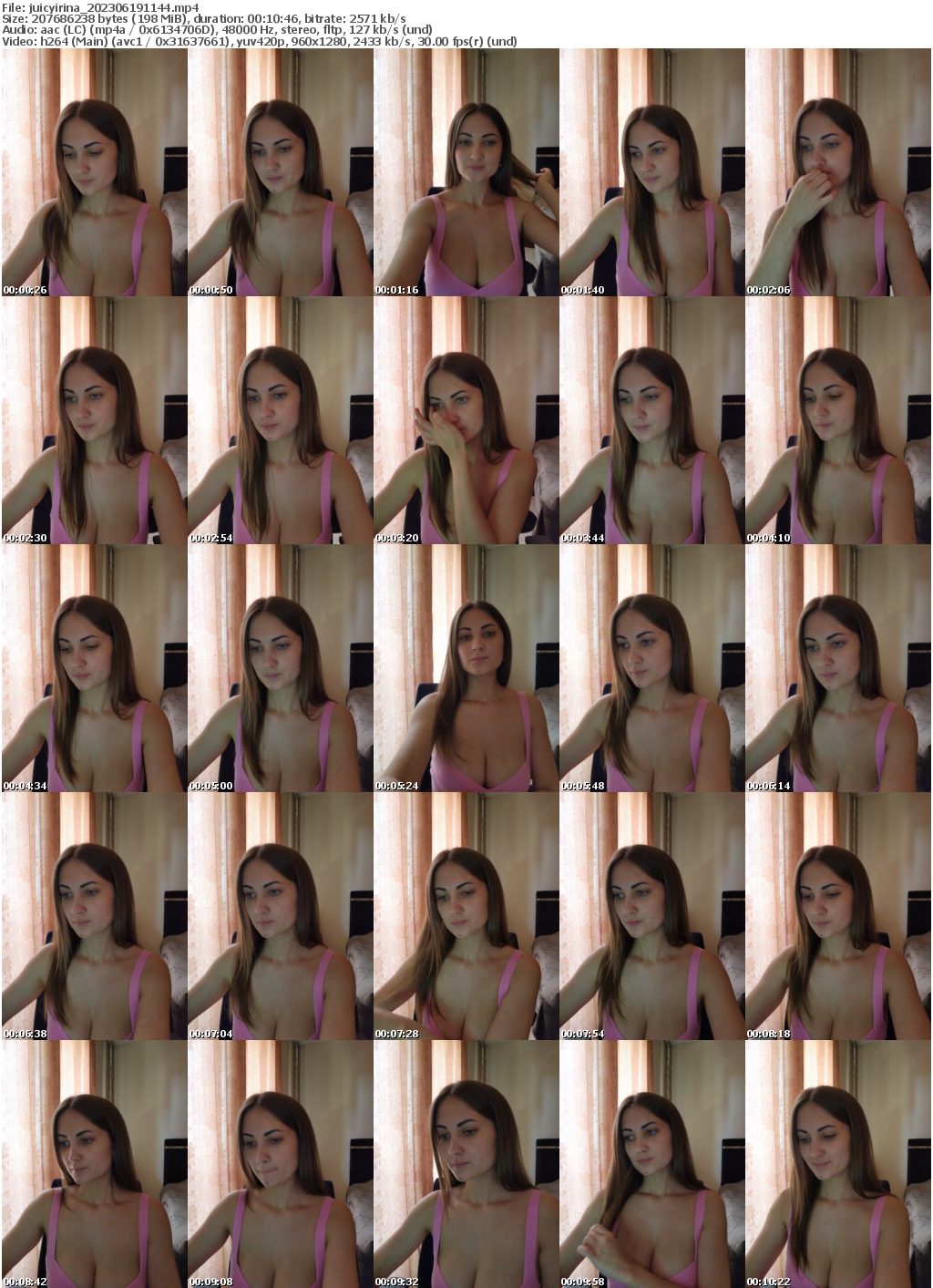 Preview thumb from juicyirina on 2023-06-19 @ bongacams