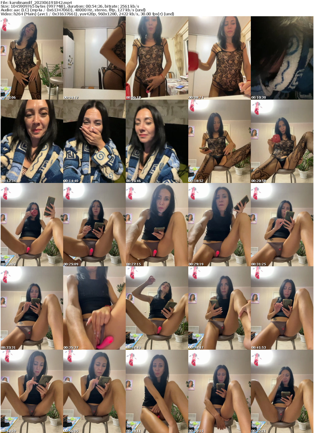 Preview thumb from karolinamilf on 2023-06-19 @ bongacams