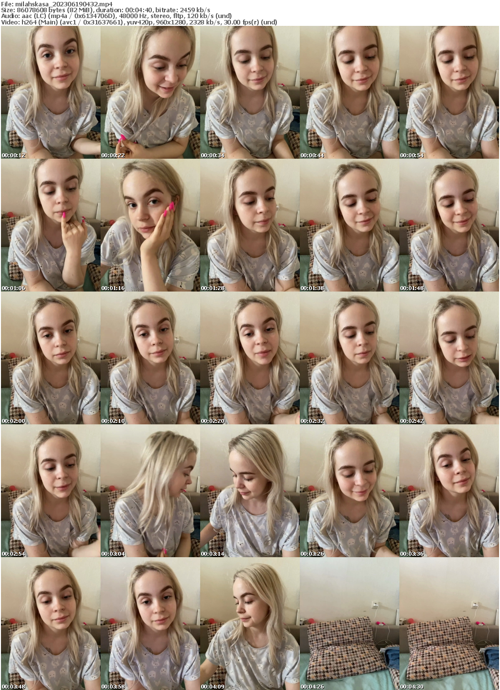 Preview thumb from milahskasa on 2023-06-19 @ bongacams