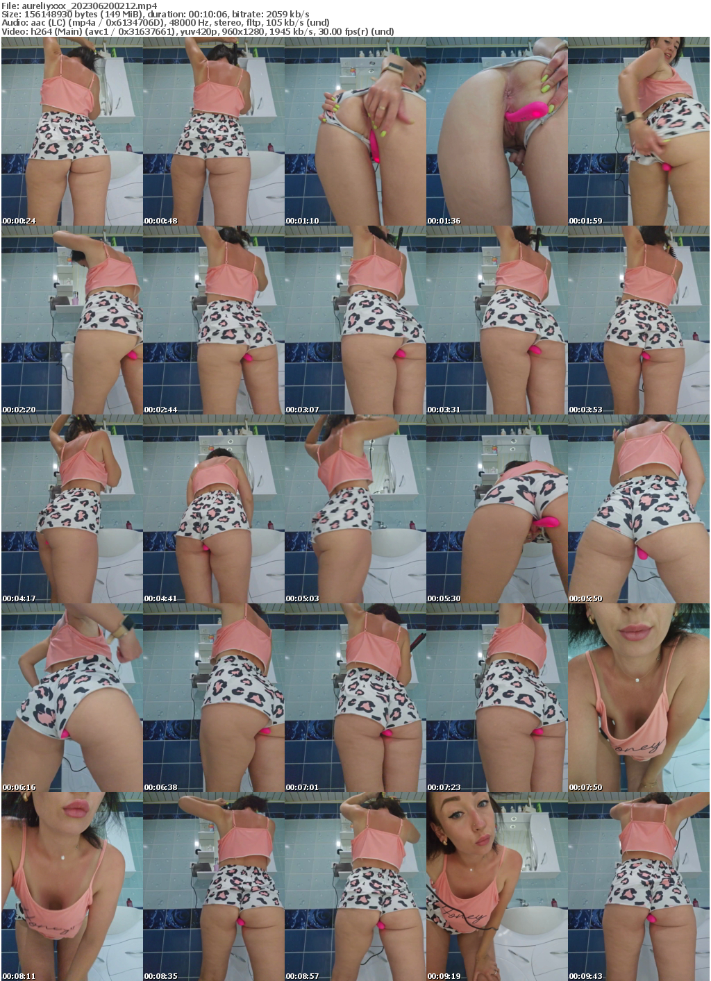 Preview thumb from aureliyxxx on 2023-06-20 @ bongacams