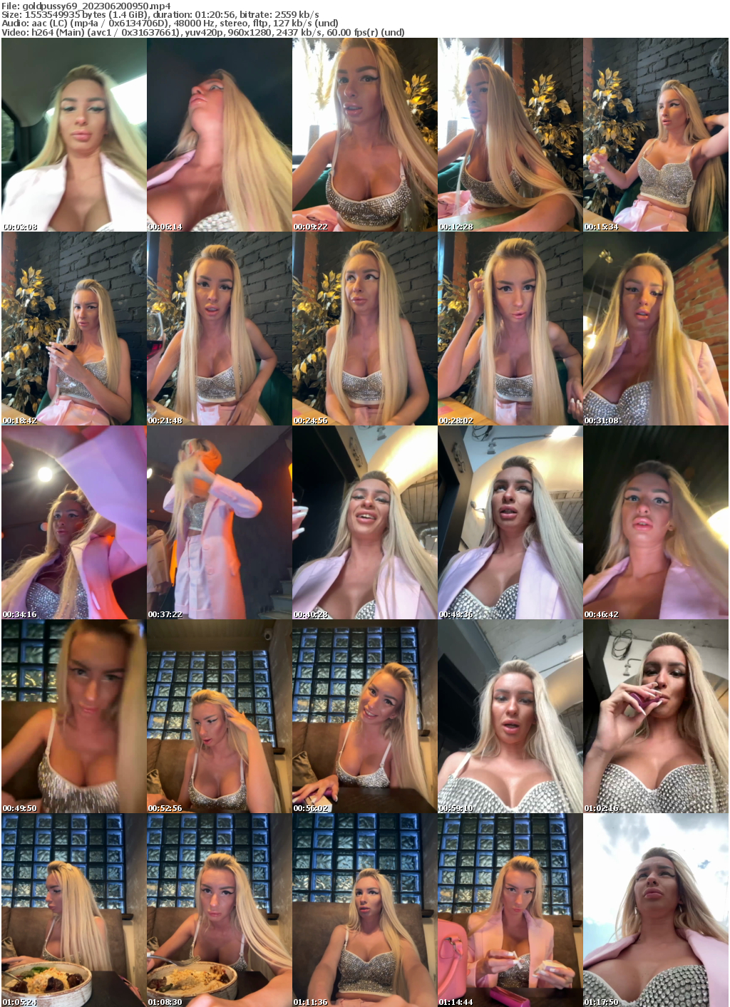 Preview thumb from goldpussy69 on 2023-06-20 @ bongacams