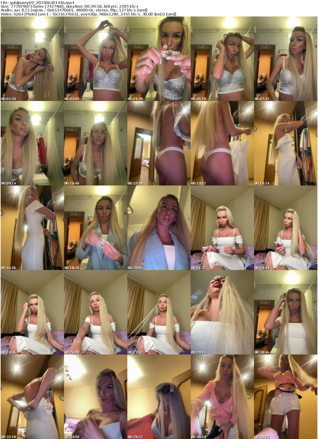 Preview thumb from goldpussy69 on 2023-06-20 @ bongacams