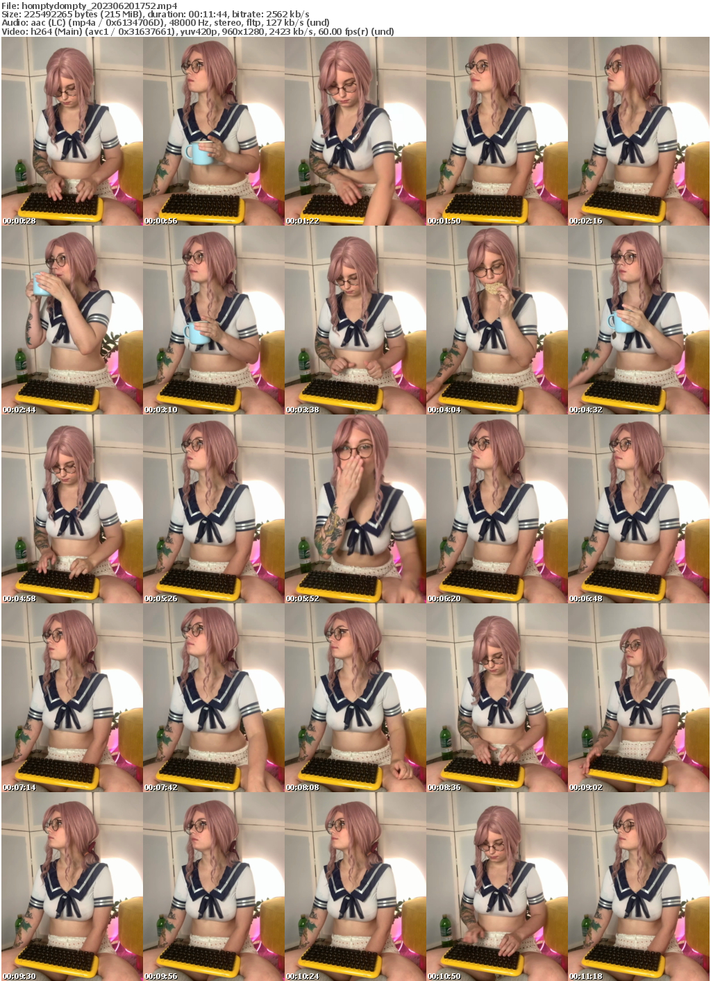 Preview thumb from homptydompty on 2023-06-20 @ bongacams