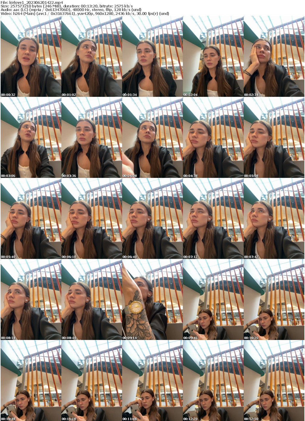 Preview thumb from kirlove1 on 2023-06-20 @ bongacams