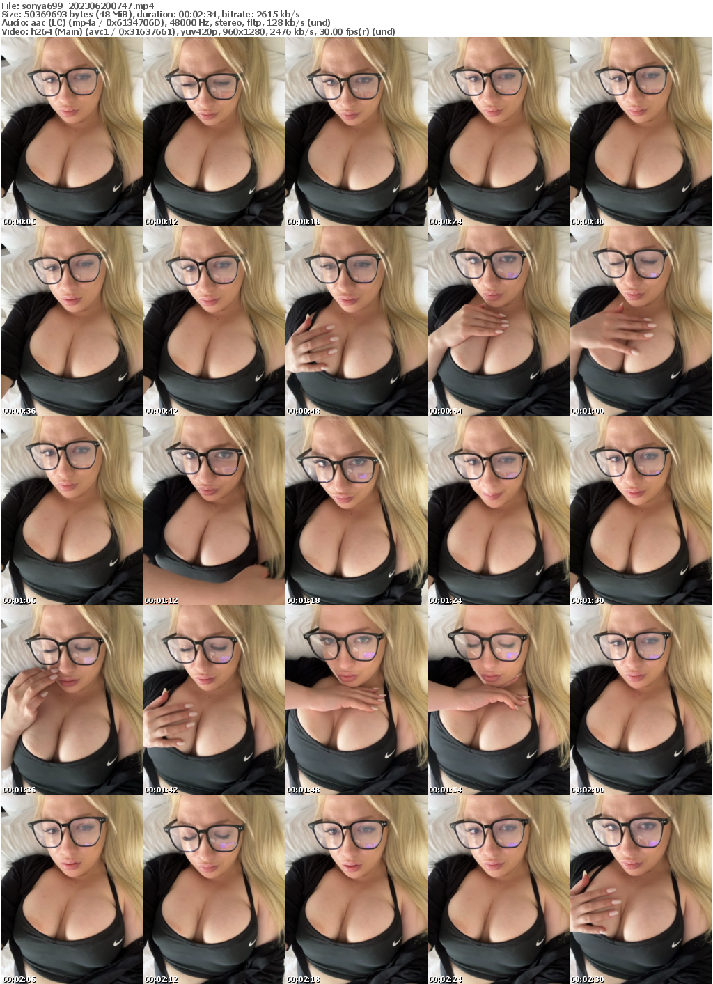 Preview thumb from sonya699 on 2023-06-20 @ bongacams