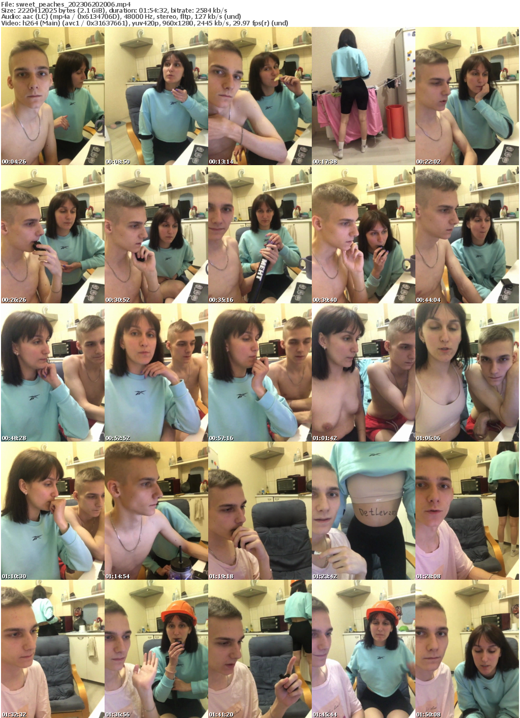 Preview thumb from sweet_peaches on 2023-06-20 @ bongacams