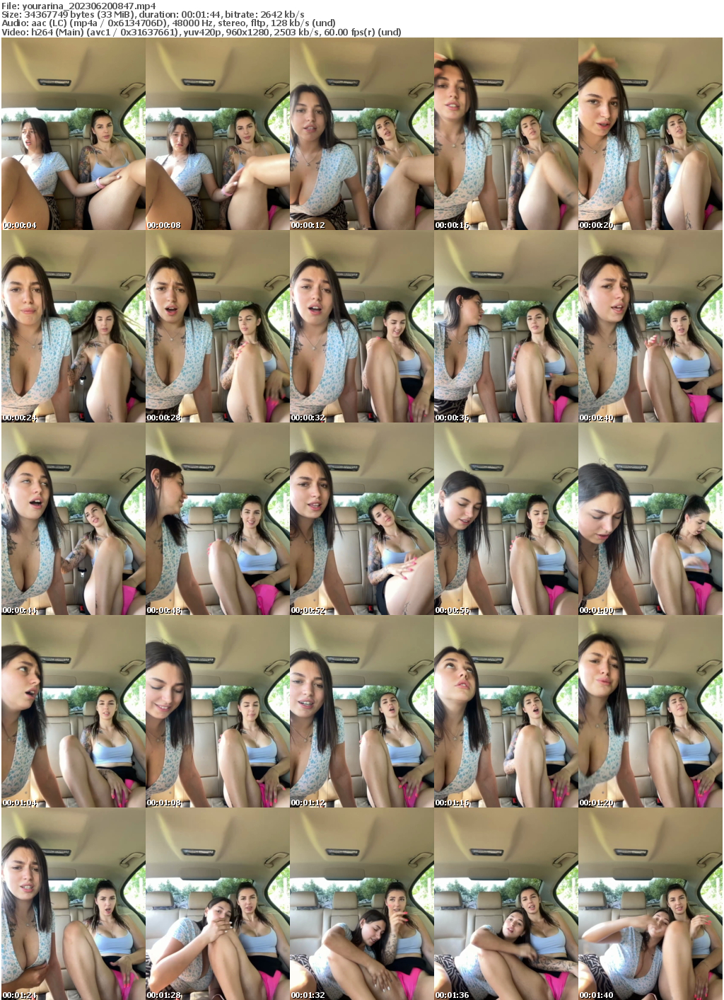 Preview thumb from yourarina on 2023-06-20 @ bongacams