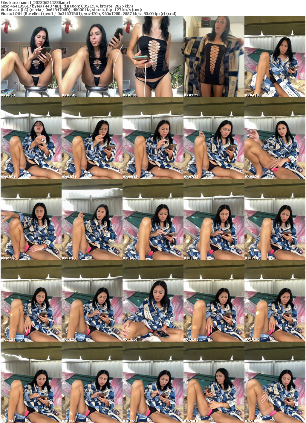 Preview thumb from karolinamilf on 2023-06-21 @ bongacams