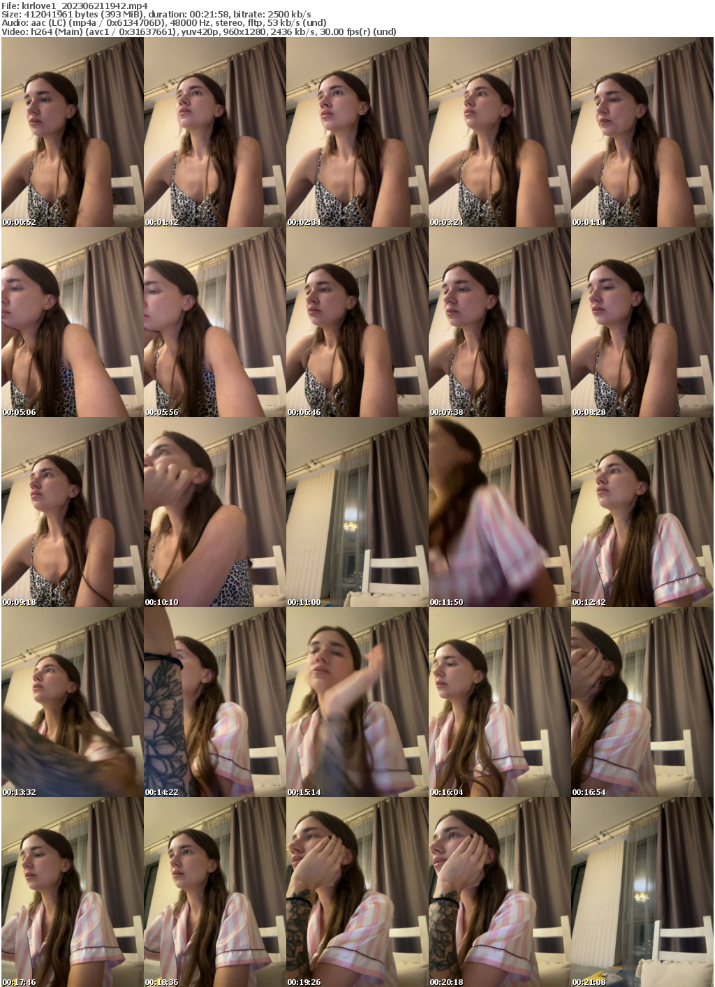 Preview thumb from kirlove1 on 2023-06-21 @ bongacams