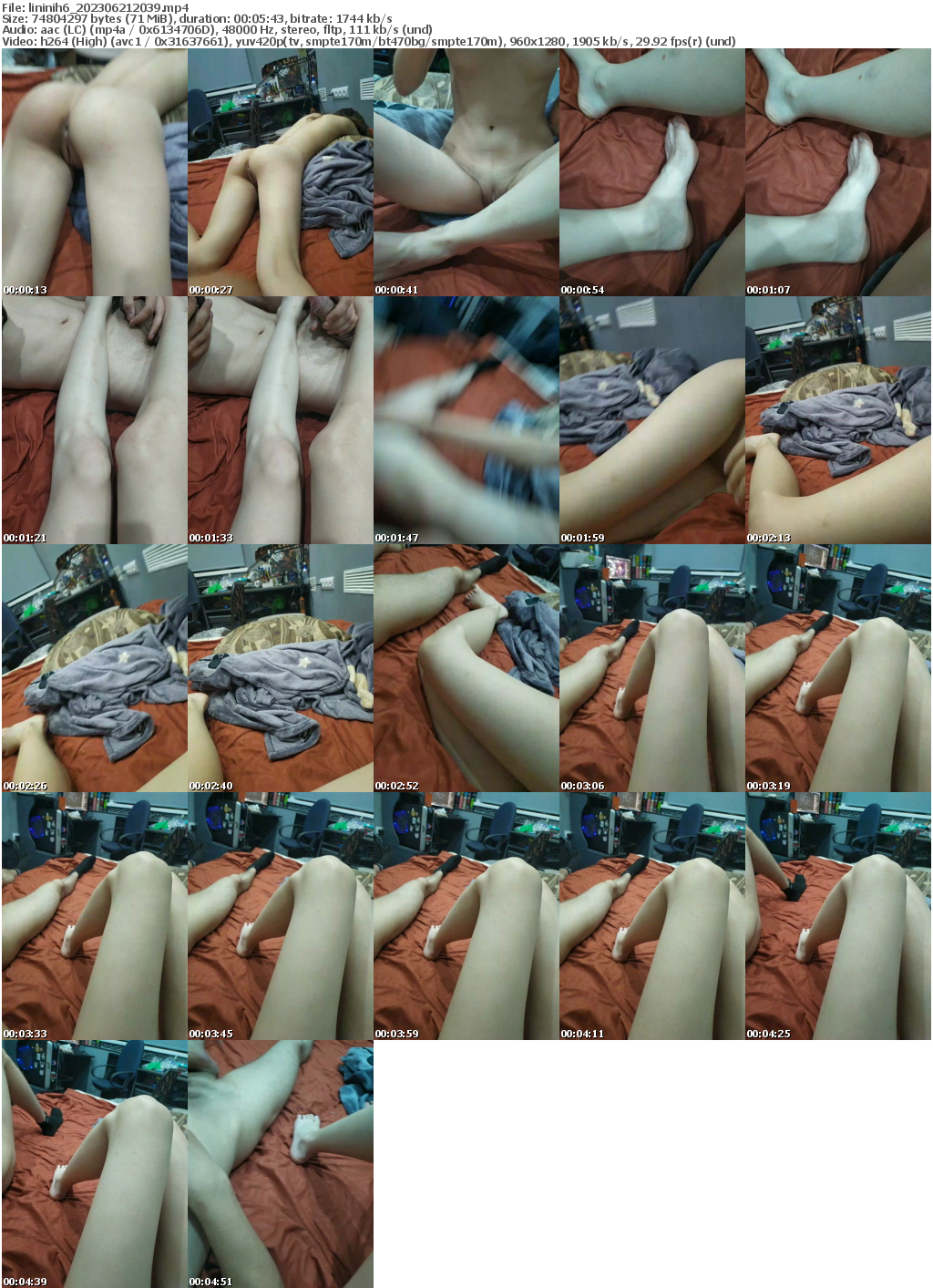 Preview thumb from lininih6 on 2023-06-21 @ bongacams