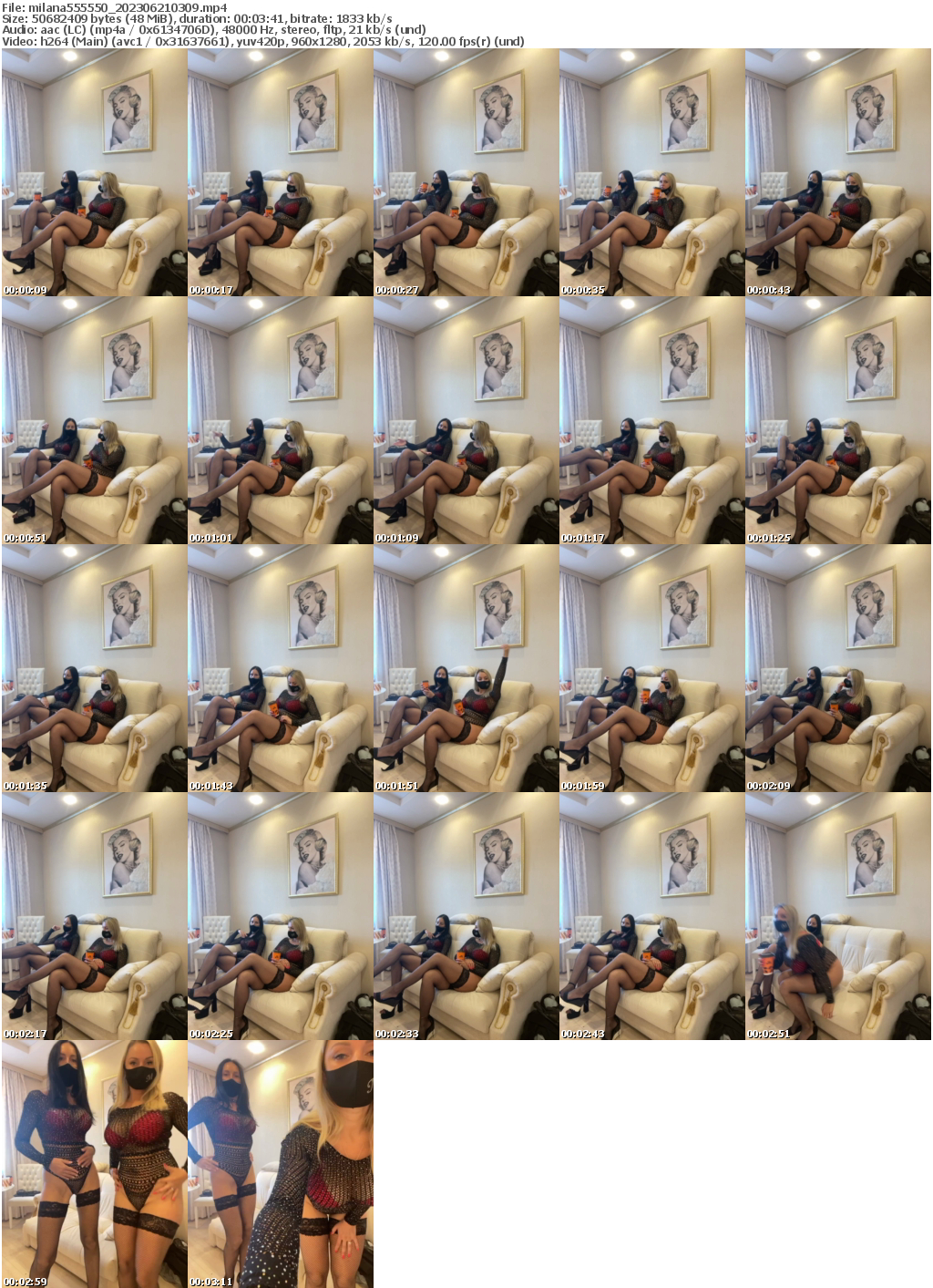 Preview thumb from milana555550 on 2023-06-21 @ bongacams