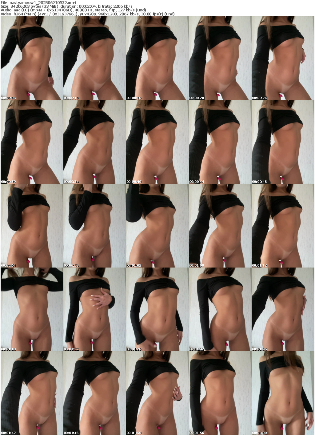 Preview thumb from nastyameow1 on 2023-06-21 @ bongacams