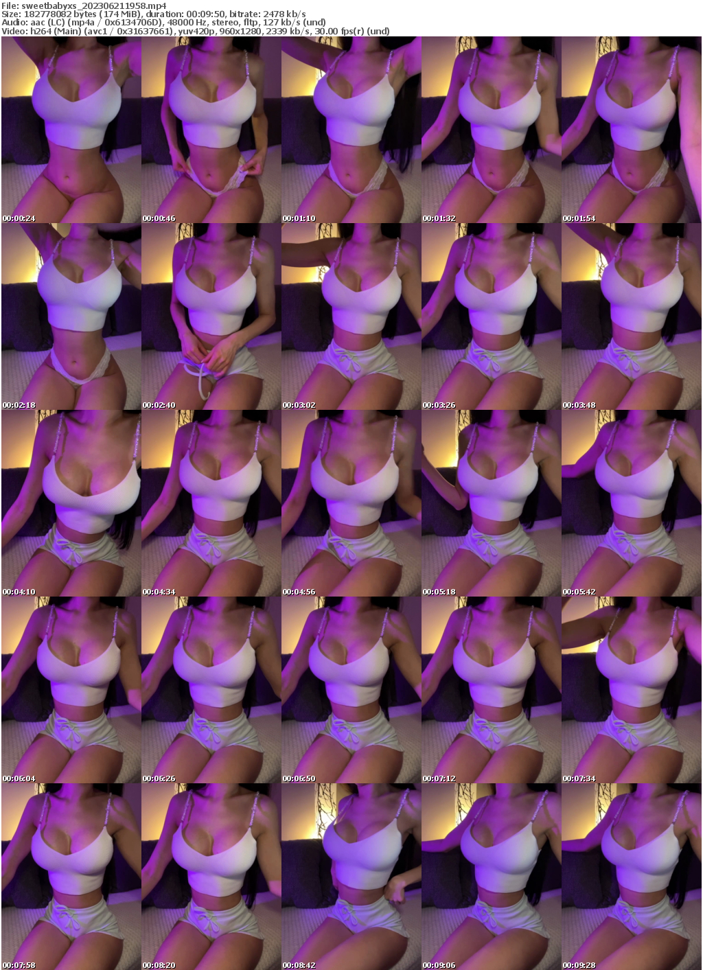 Preview thumb from sweetbabyxs on 2023-06-21 @ bongacams