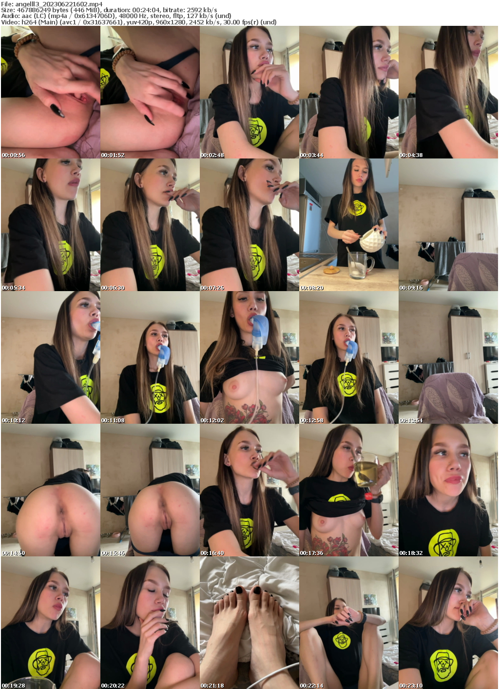 Preview thumb from angelll3 on 2023-06-22 @ bongacams