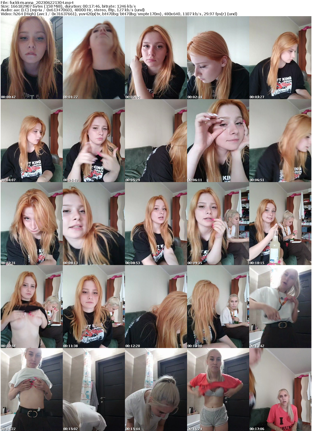 Preview thumb from fuckkrisanna on 2023-06-22 @ bongacams