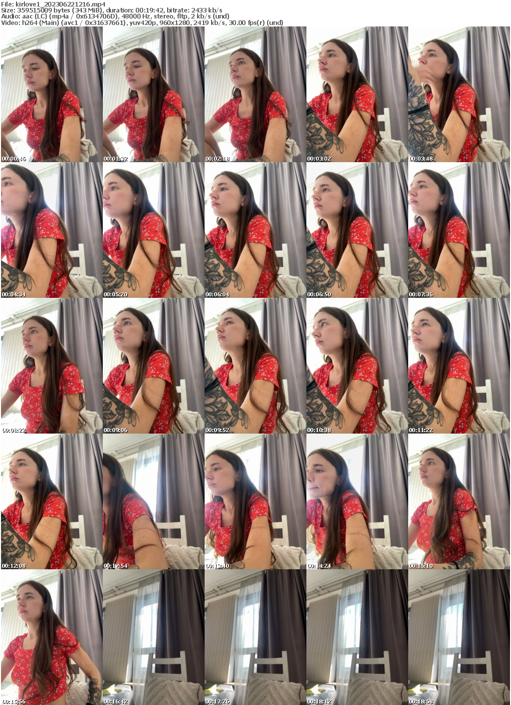 Preview thumb from kirlove1 on 2023-06-22 @ bongacams