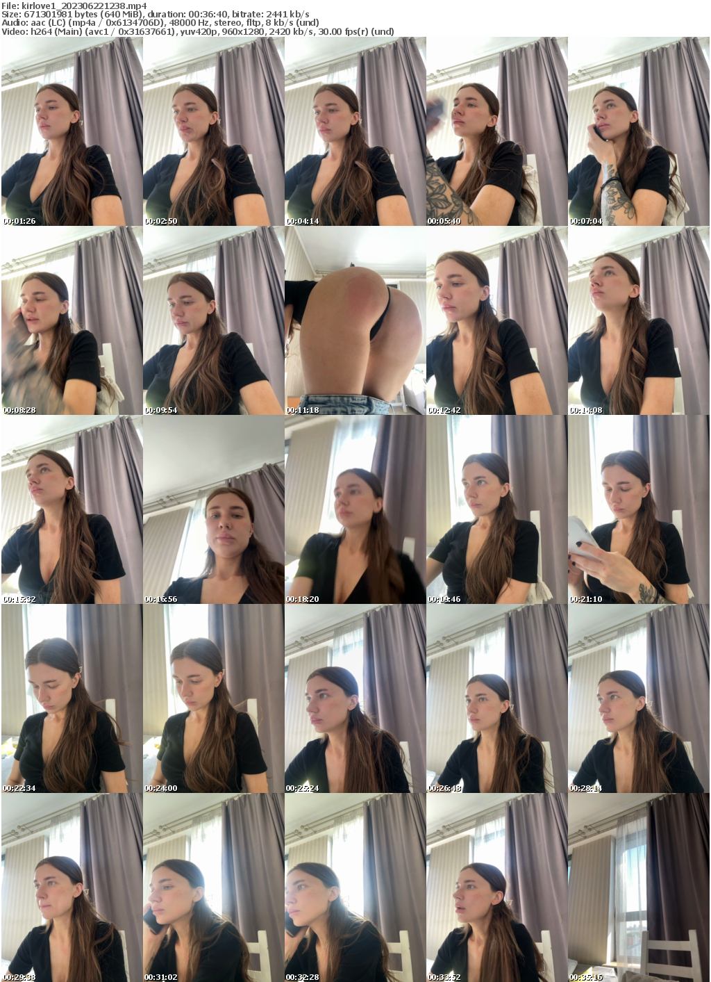 Preview thumb from kirlove1 on 2023-06-22 @ bongacams