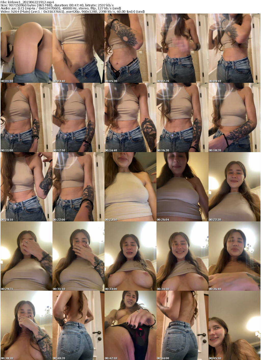 Preview thumb from kirlove1 on 2023-06-22 @ bongacams