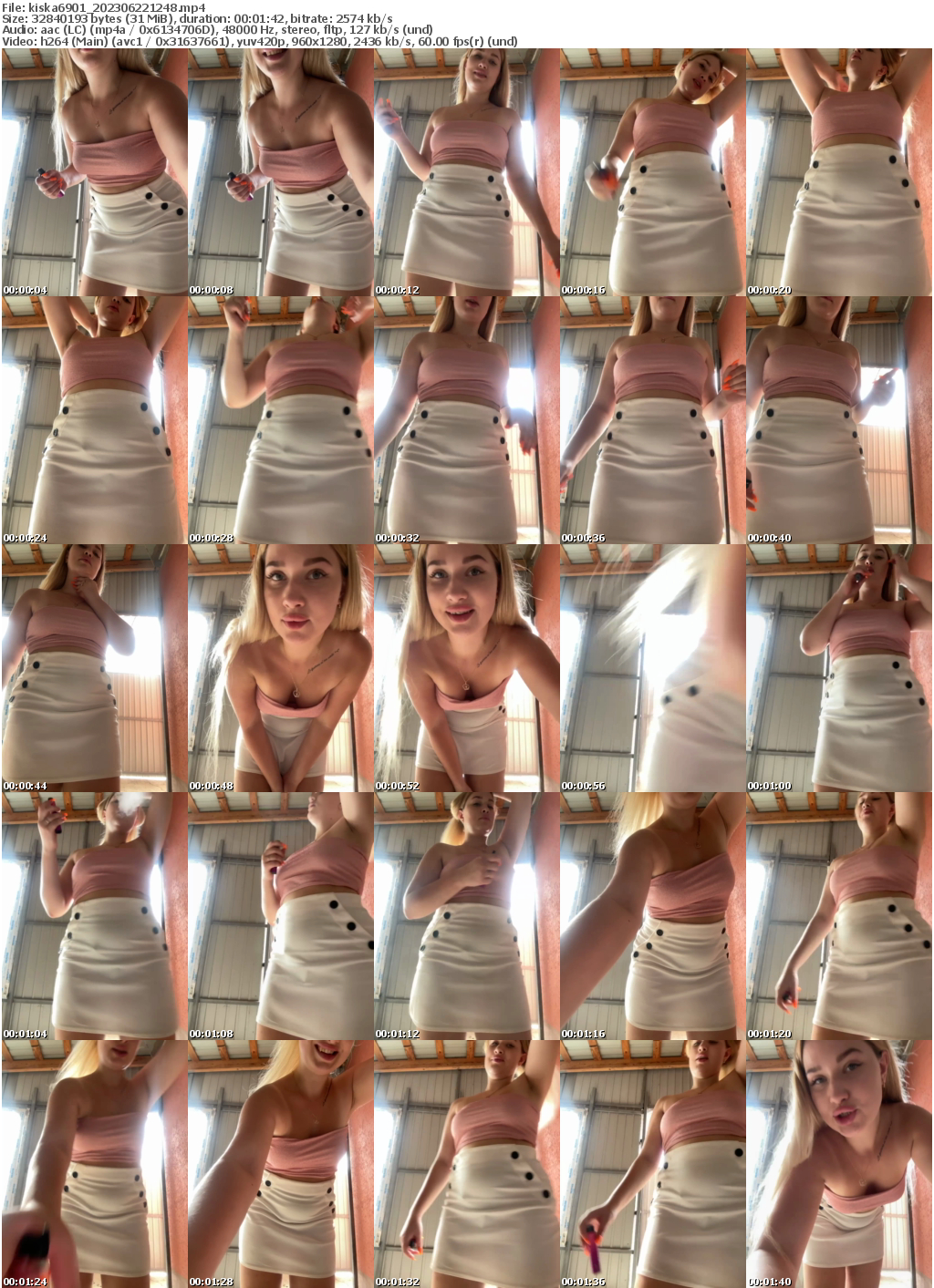 Preview thumb from kiska6901 on 2023-06-22 @ bongacams