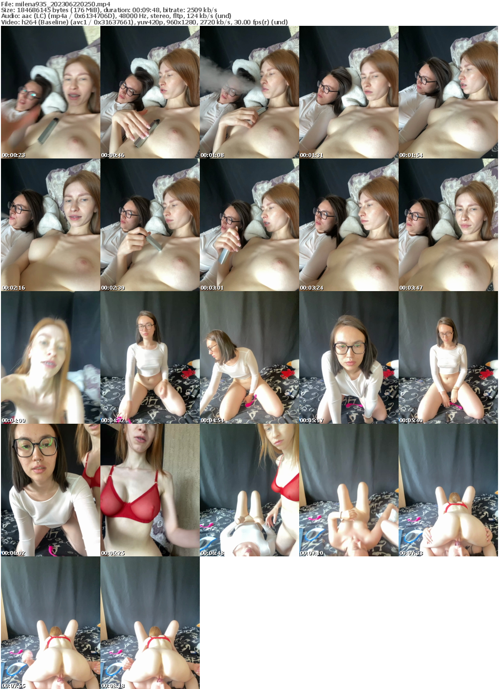 Preview thumb from milena935 on 2023-06-22 @ bongacams