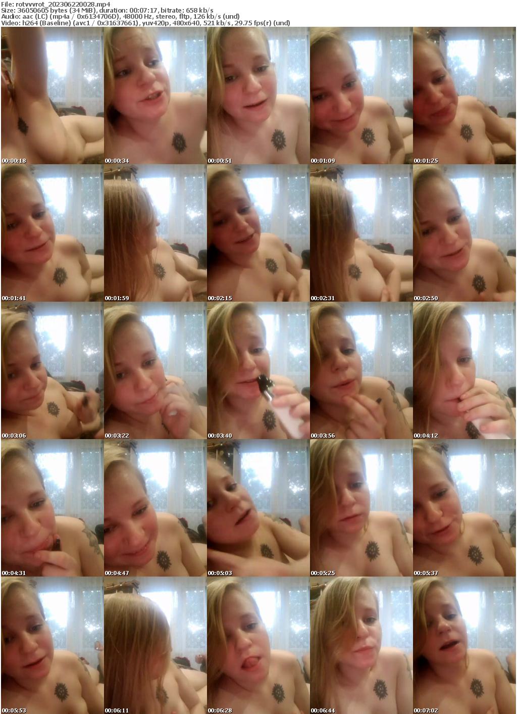 Preview thumb from rotvvvrot on 2023-06-22 @ bongacams