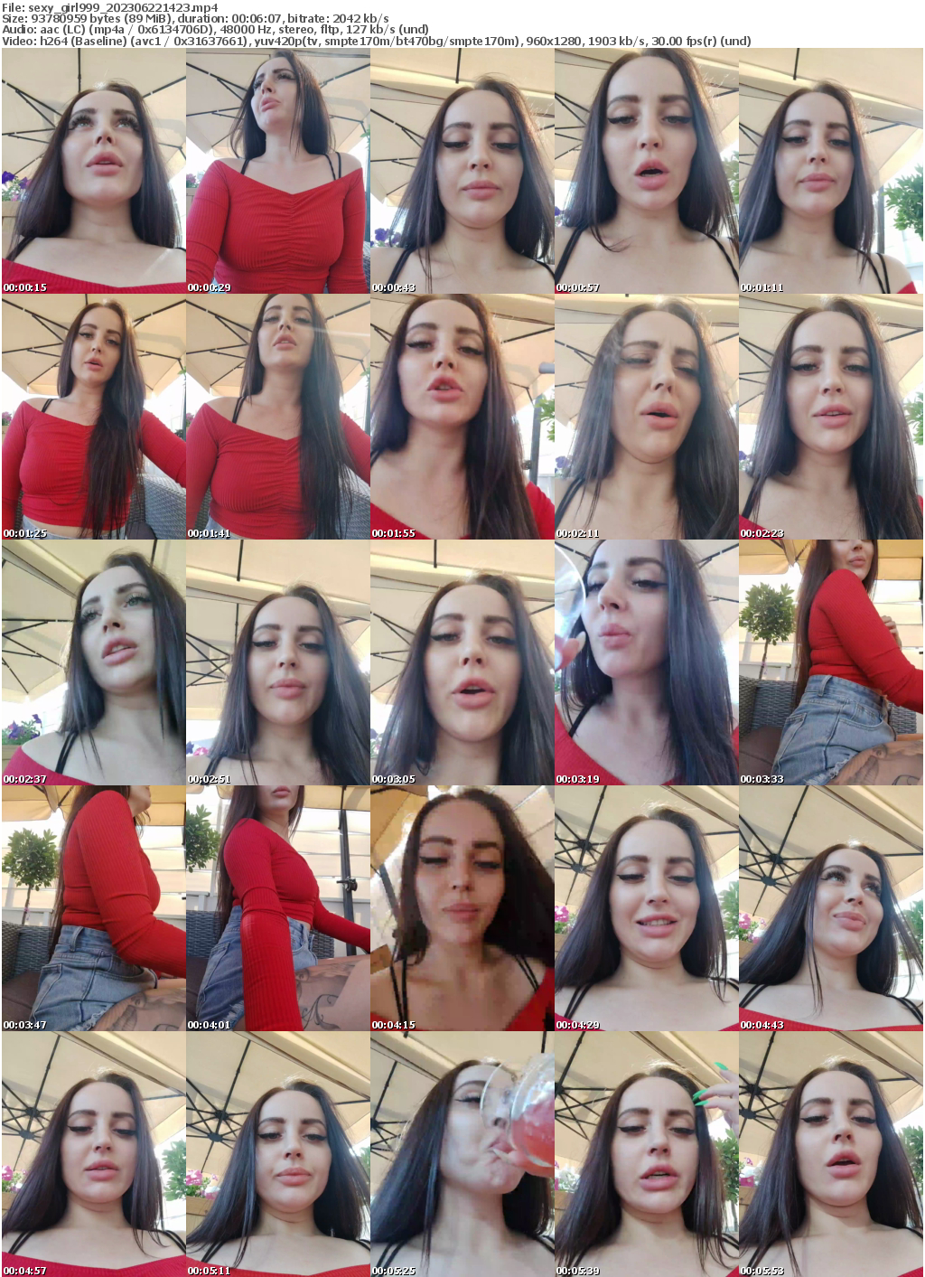 Preview thumb from sexy_girl999 on 2023-06-22 @ bongacams