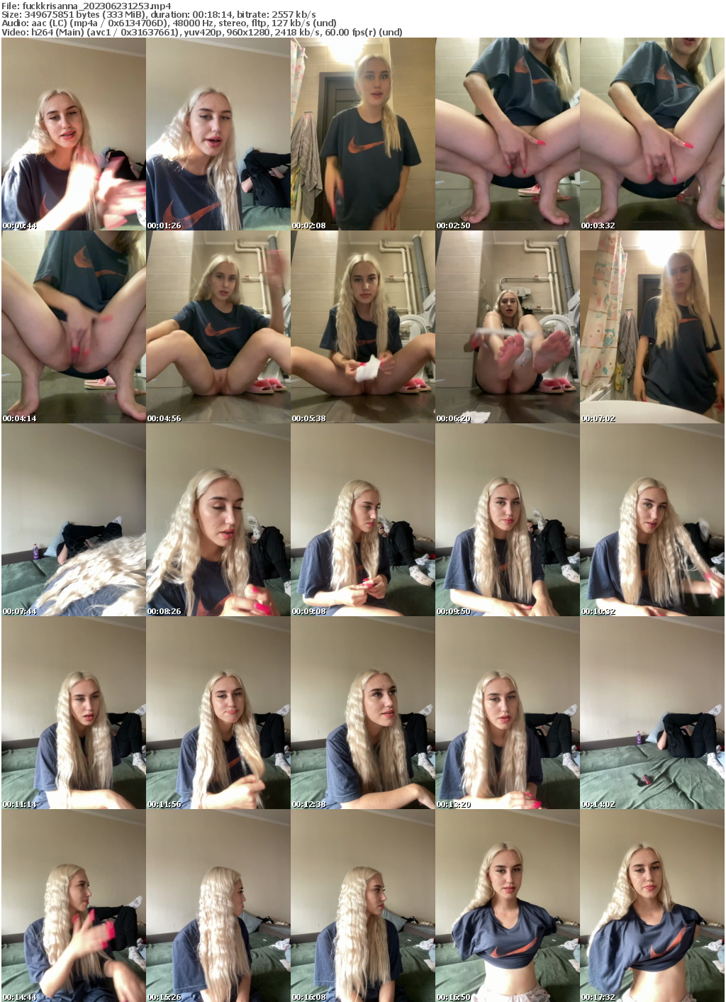 Preview thumb from fuckkrisanna on 2023-06-23 @ bongacams