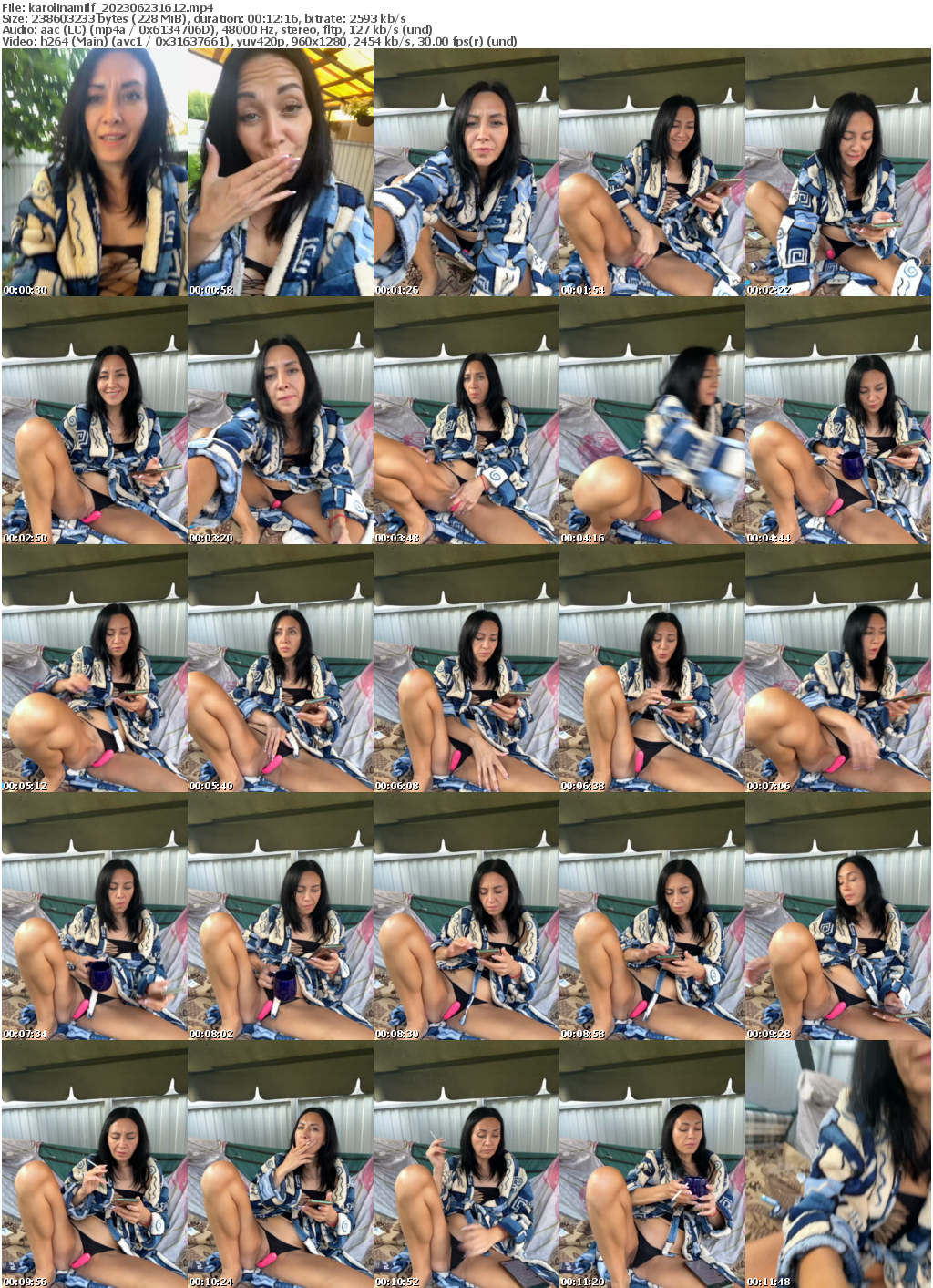 Preview thumb from karolinamilf on 2023-06-23 @ bongacams