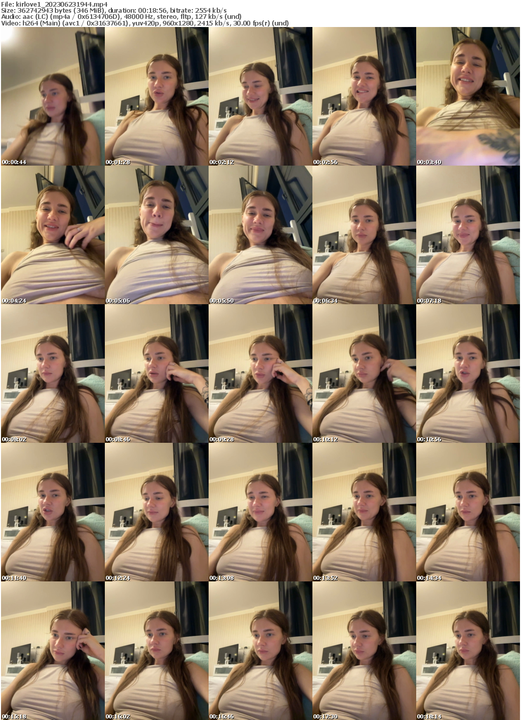 Preview thumb from kirlove1 on 2023-06-23 @ bongacams