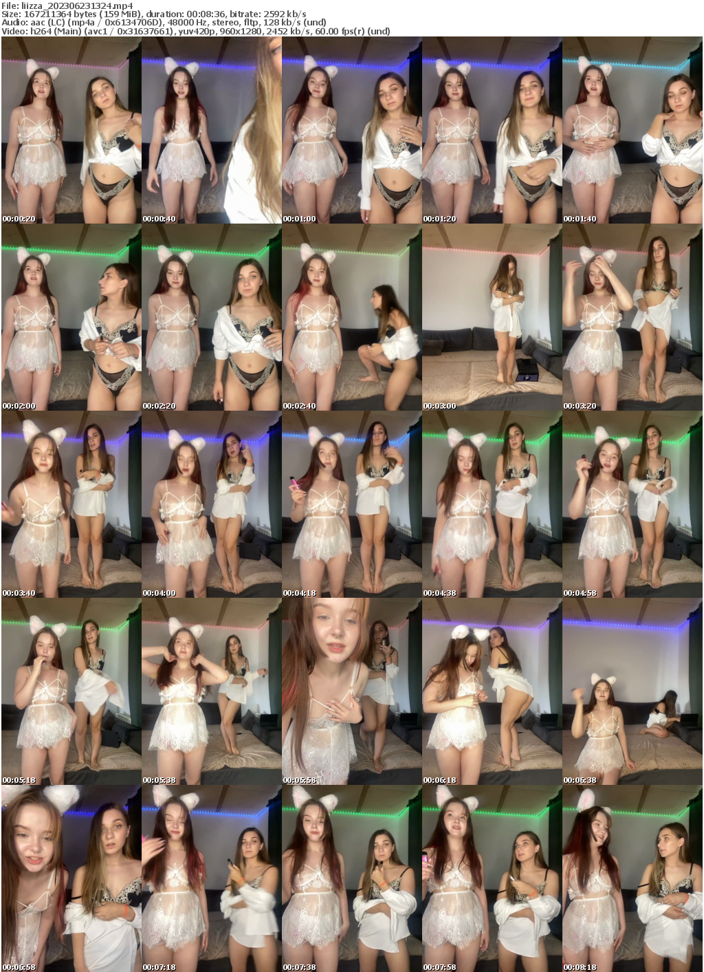 Preview thumb from liizza on 2023-06-23 @ bongacams