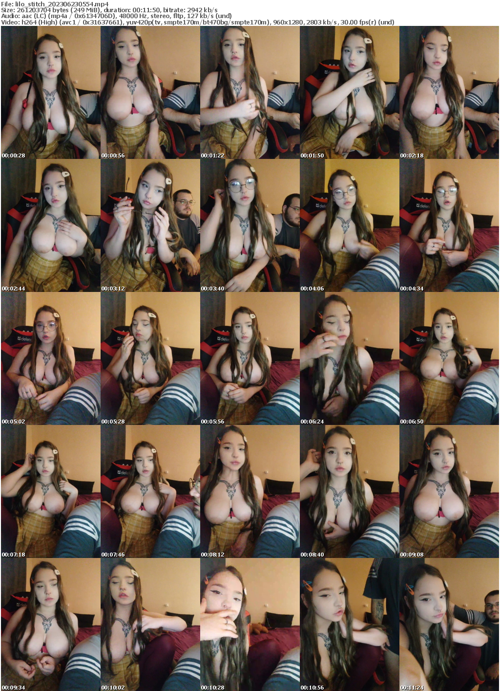 Preview thumb from lilo_stitch on 2023-06-23 @ bongacams