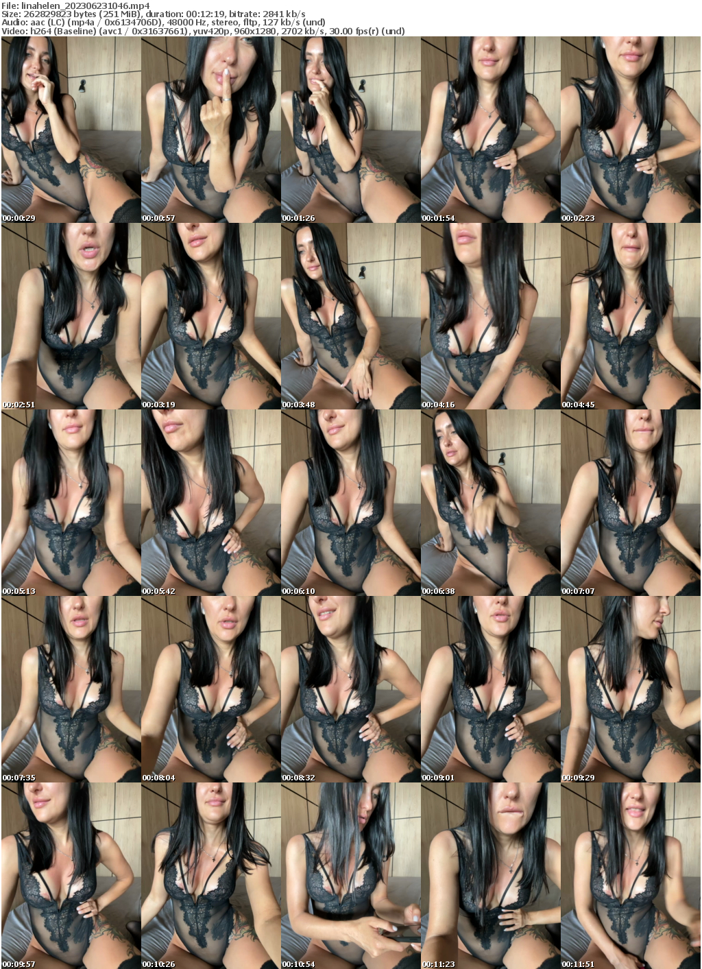 Preview thumb from linahelen on 2023-06-23 @ bongacams