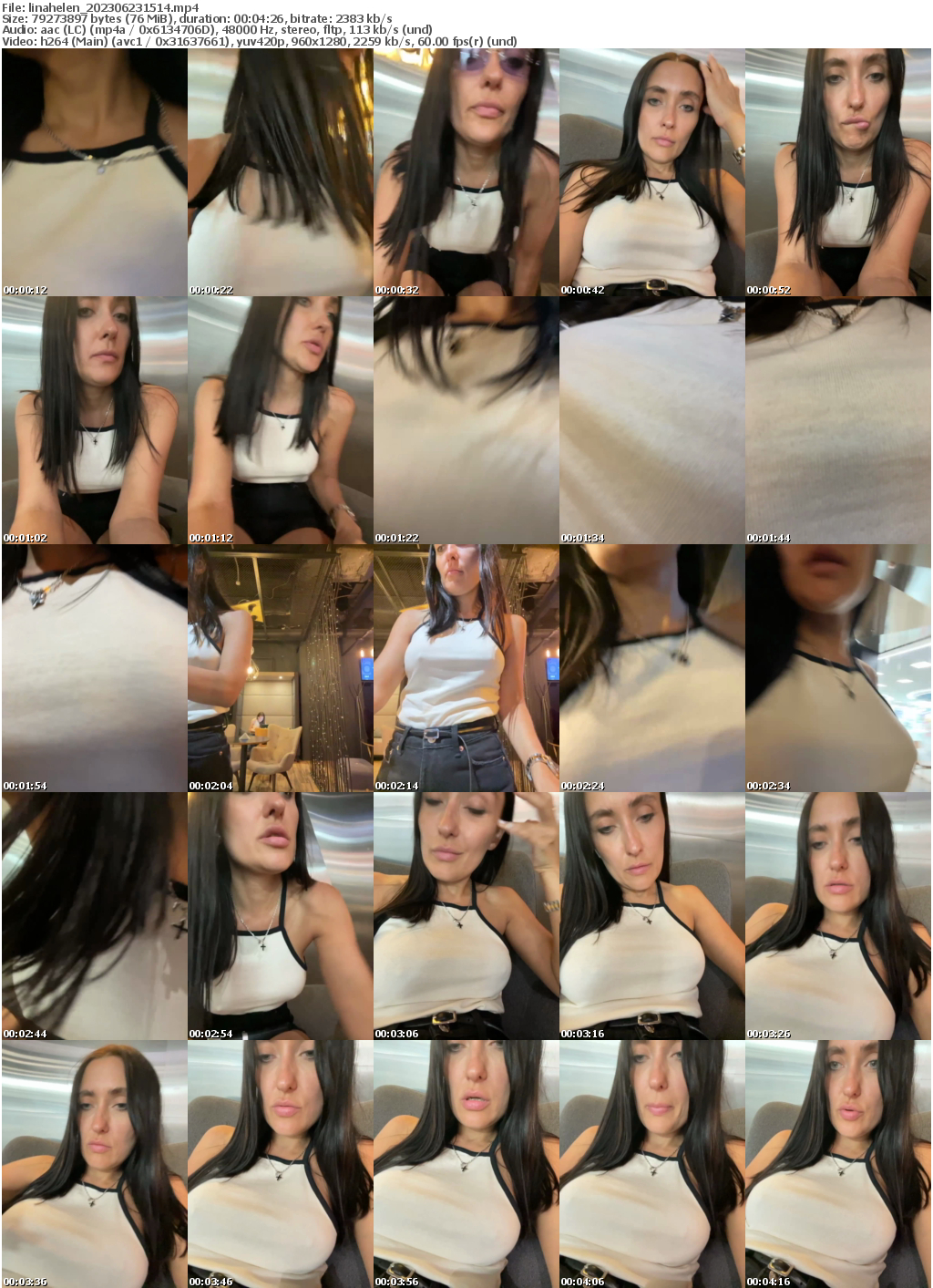 Preview thumb from linahelen on 2023-06-23 @ bongacams