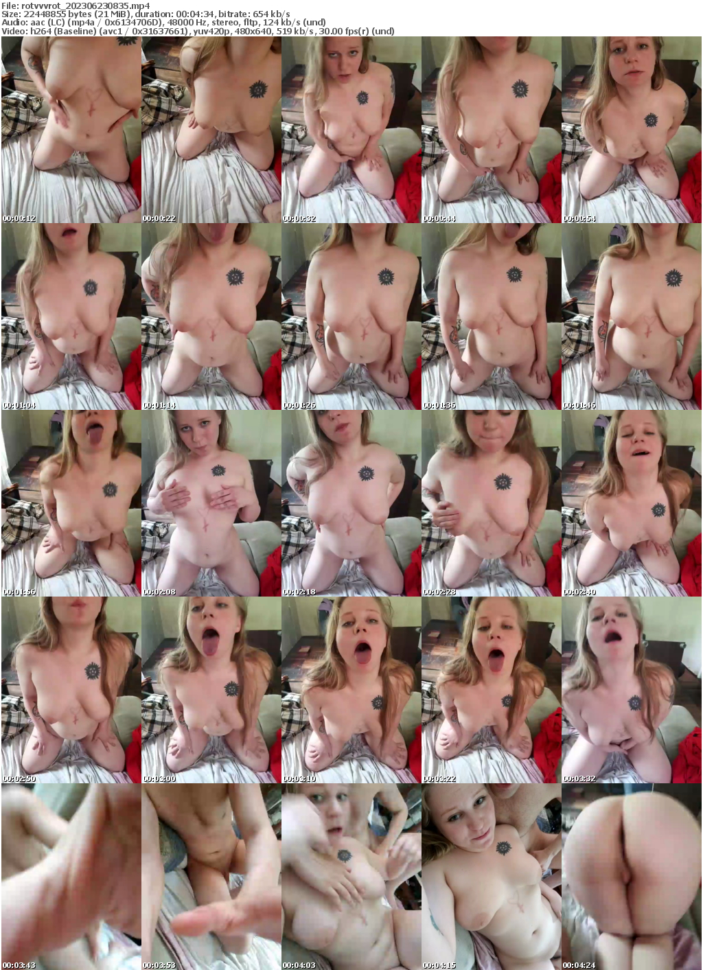 Preview thumb from rotvvvrot on 2023-06-23 @ bongacams