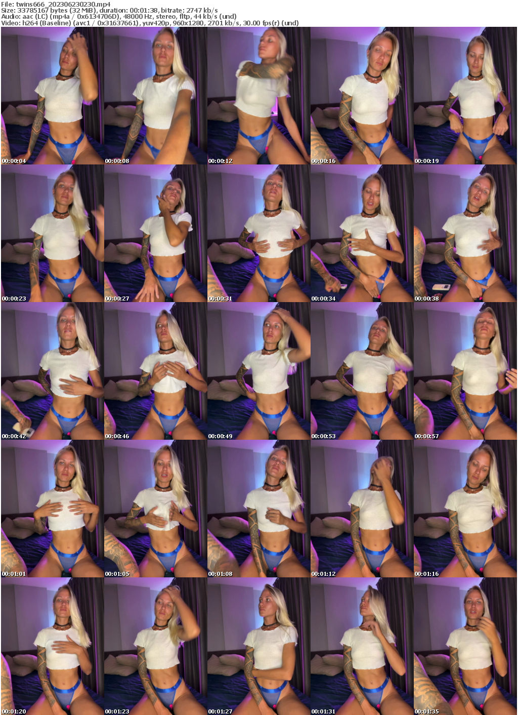 Preview thumb from twins666 on 2023-06-23 @ bongacams