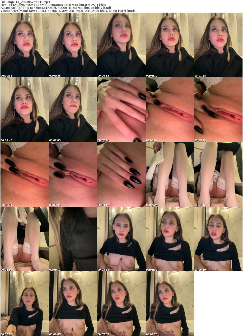 Preview thumb from angelll3 on 2023-06-24 @ bongacams